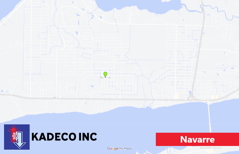 ac repair in navarre florida map