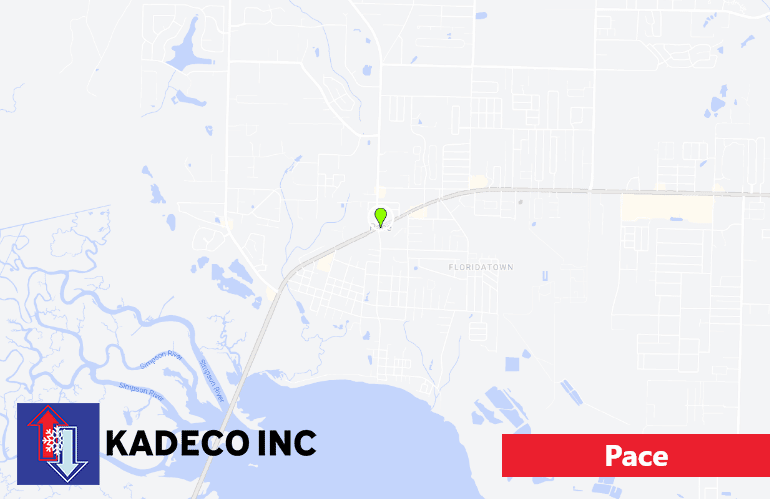 ac repair in pace florida map