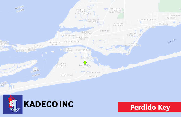 ac repair in perdido key florida map