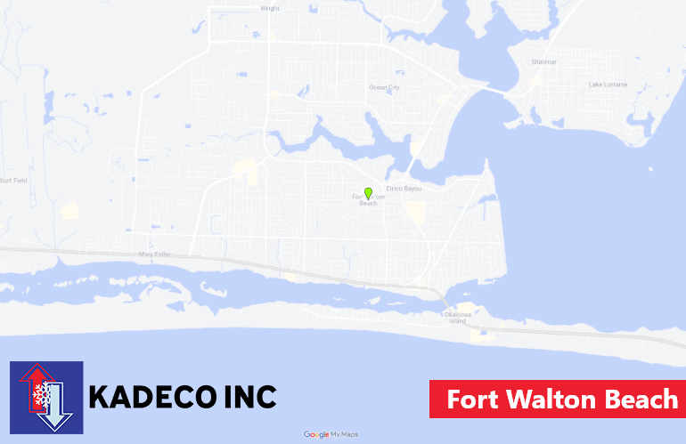 ac repair in fort walton beach map